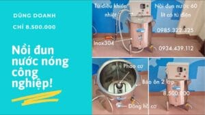 Nồi đun nước 60 lít điện tử