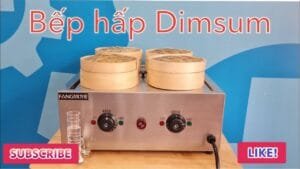 Bếp hấp dimsum 4 xửng dùng điện