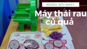 Máy thái rau củ quả mini thế hệ mới