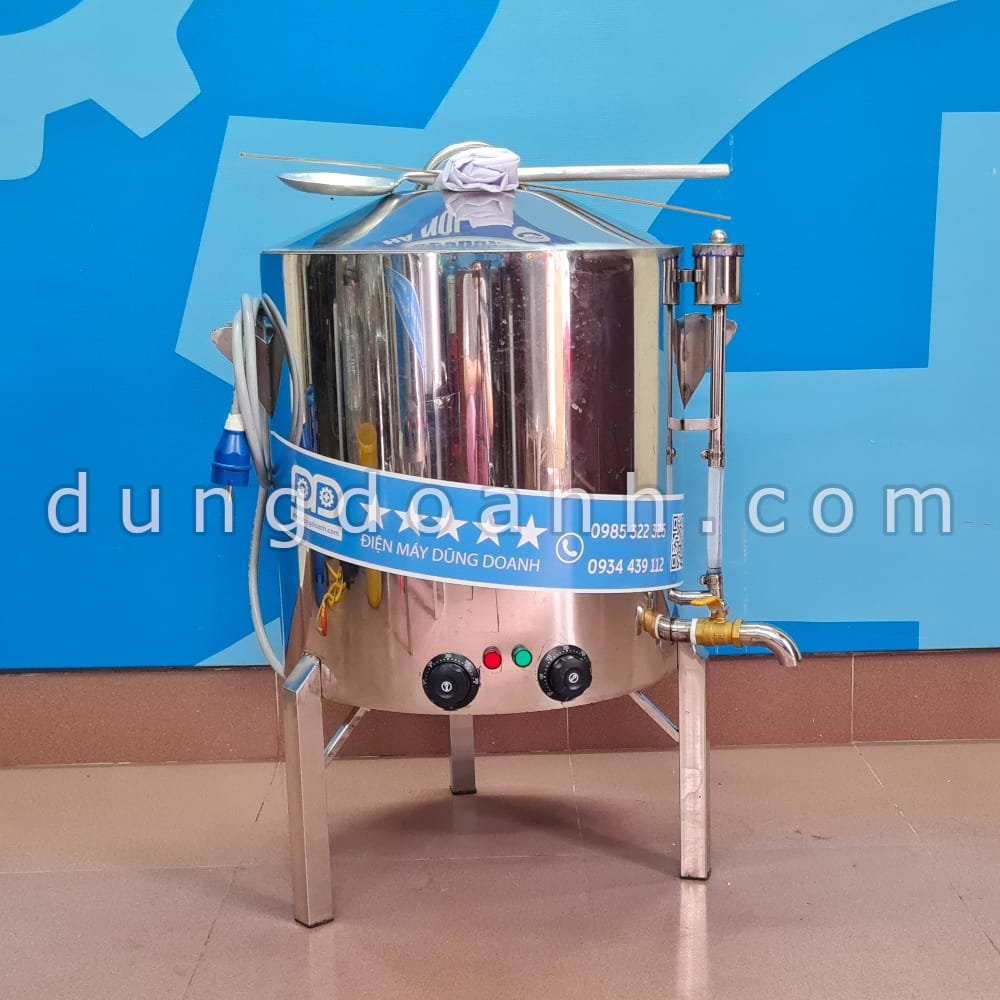 Tặng kèm vải tráng, muôi và thanh gạt