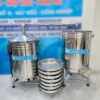 Nồi nấu rượu và nấu cơm inox nhiệt dầu 30kg