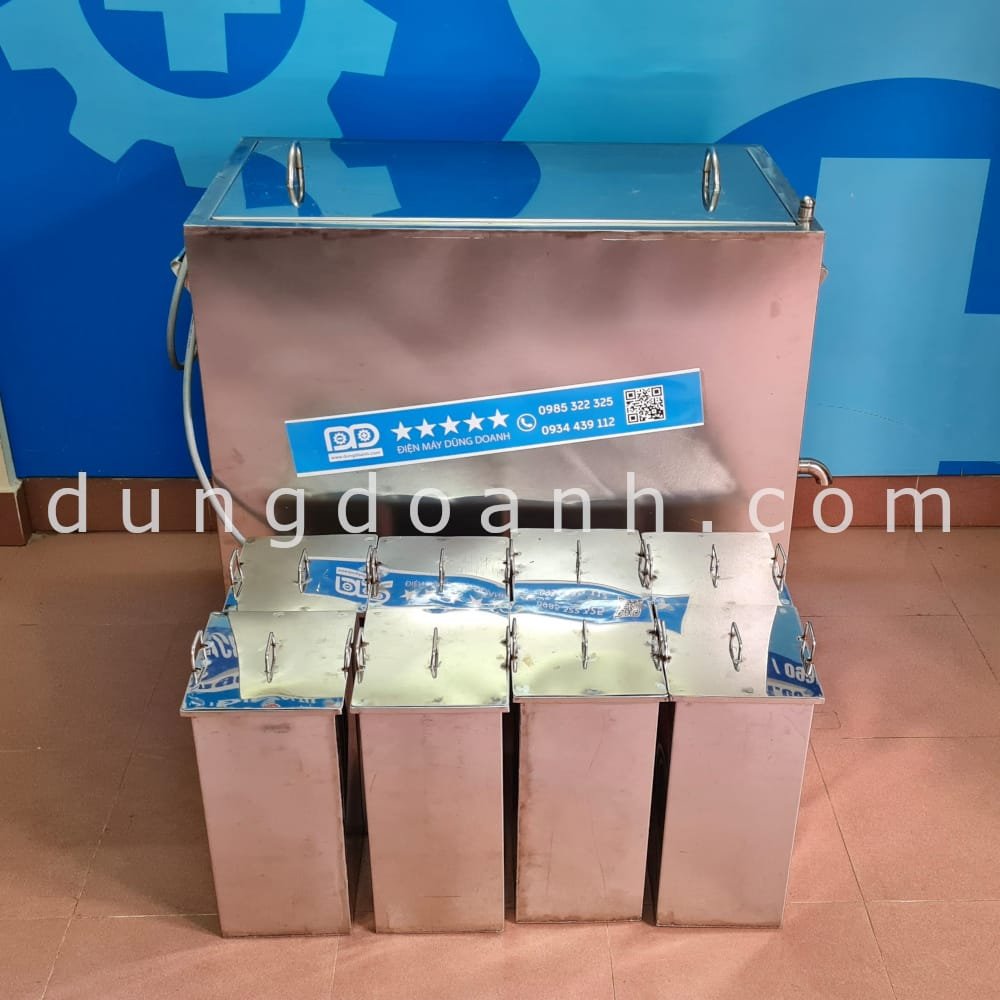 Tủ hâm nóng thức ăn bằng nhiệt dầu 200 lít 8 khay