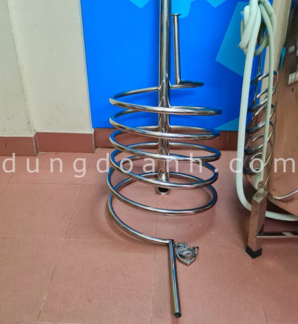 Ruột gà inox tuy hiệu quả làm lạnh chậm nhưng không tạo oxit đồng độc hại
