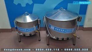 Nồi hấp bánh bao inox dùng điện Việt Nam