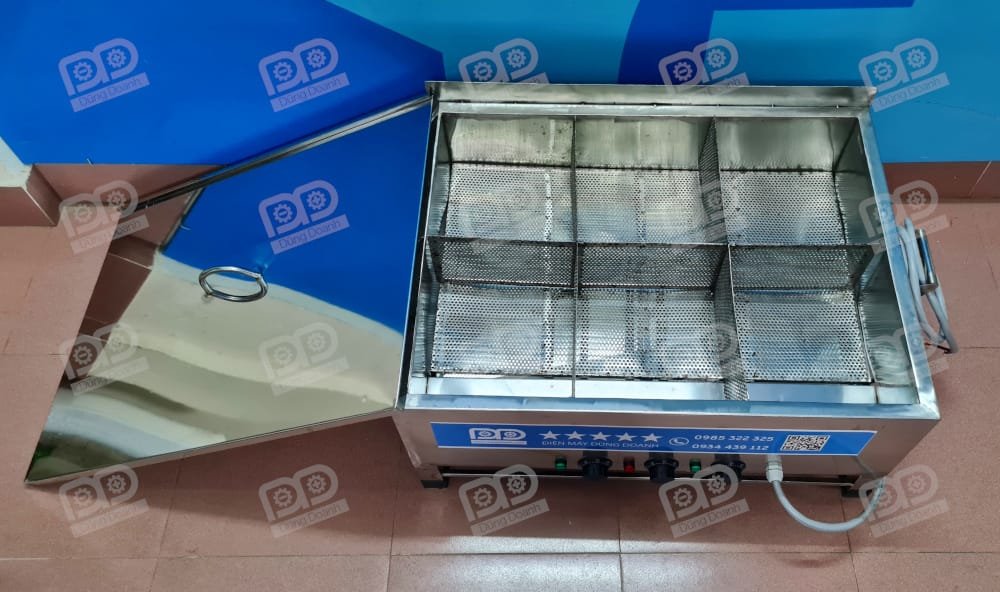 Có thể tháo rời vỉ ngăn ô để chiên nhiều loại thực phẩm khác