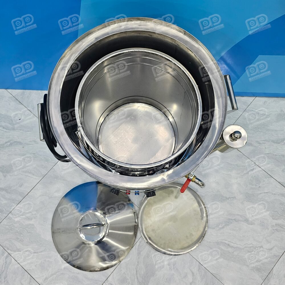 Pate hấp cách thủy nhiệt hơi nước chín ngon đều