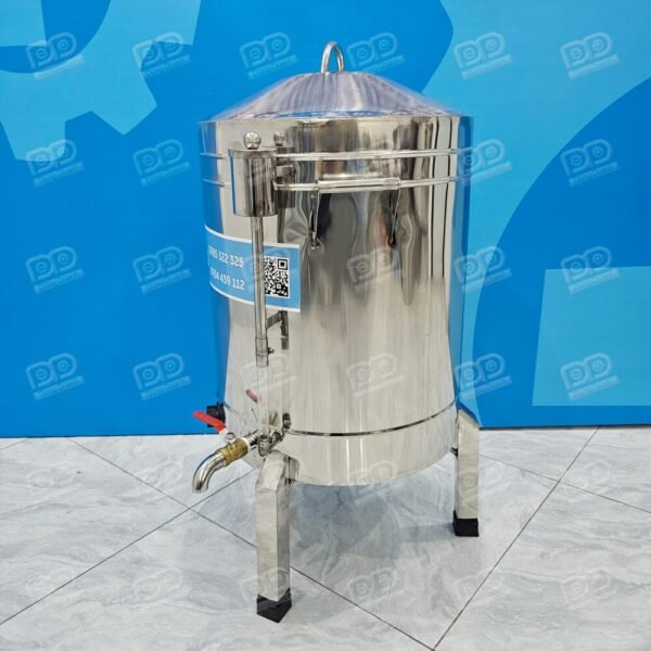 Nồi pate có van xả đáy dễ dàng vệ sinh