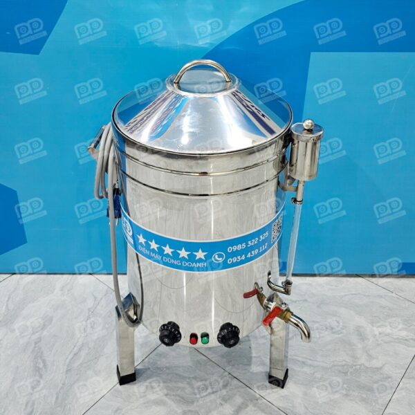Nồi hấp pate công nghiệp 5kg 7 Nấu pate chuyên nghiệp với nồi hấp điện công suất mạnh mẽ, tiết kiệm thời gian.