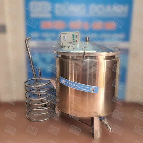 Nồi nấu rượu 500 lít 100kg gạo