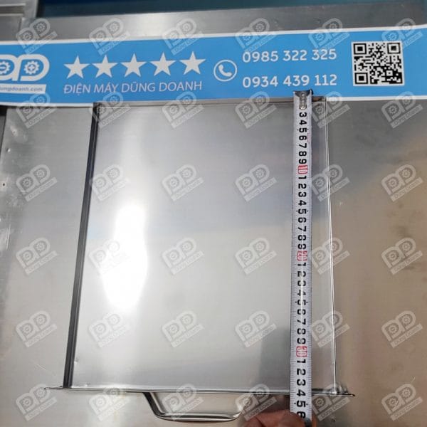 Máy tráng bánh cuốn bằng khay gas 30x34cm 8 Khay tráng bánh 30x34