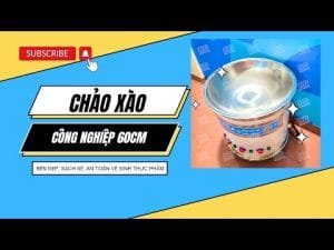 Chảo xào điện công nghiệp mới nhất hiện nay
