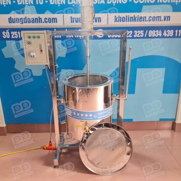 Nồi khuấy đa năng có giá đỡ và trục nghiêng đổ