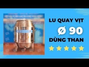 Lu quay vịt Bắc Kinh inox 90