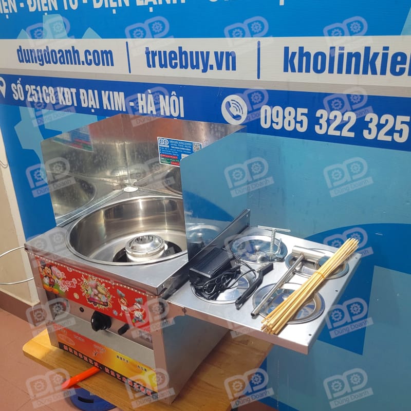 Máy có thể tháo cất gọn gàng khi vận chuyển