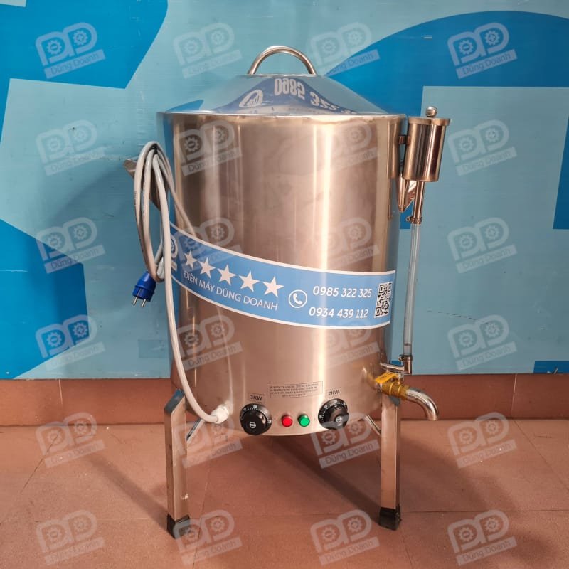 Hình ảnh thực tế nồi hấp bánh bèo 3 tầng
