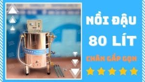 Khách tốn nhiều tiền cước để mang nấu đậu 80 lít này đi nước ngoài