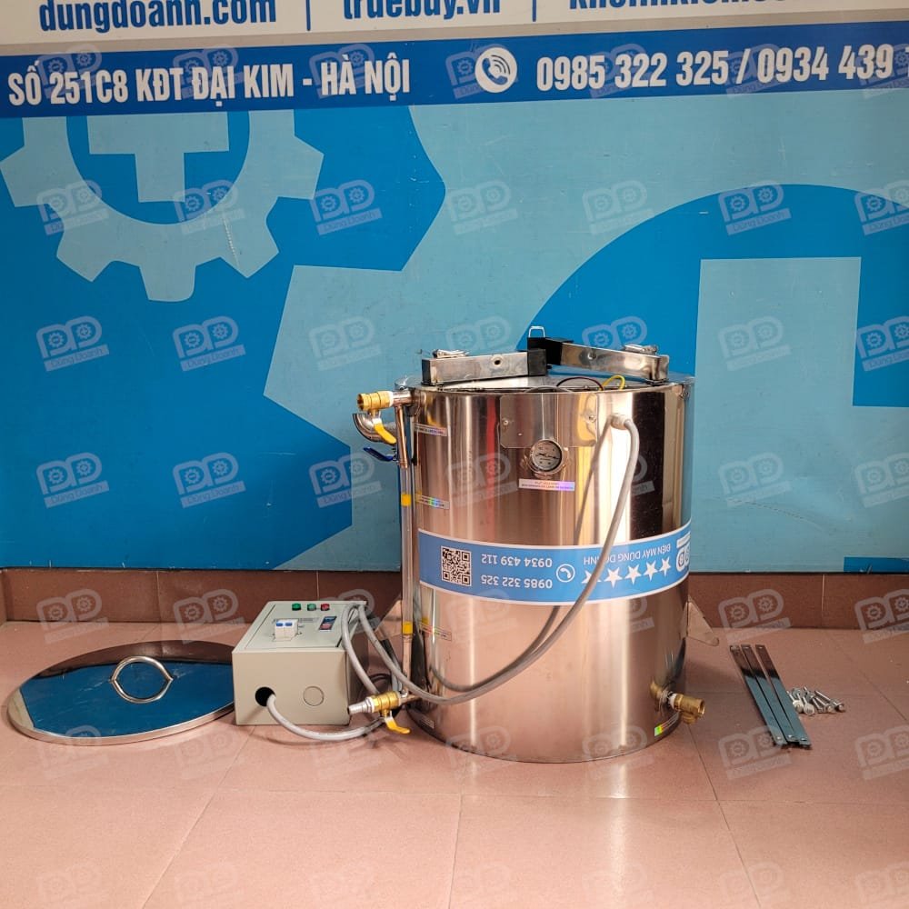 Chân nồi gập gọn vào trong tiện lợi quá trình vận chuyển