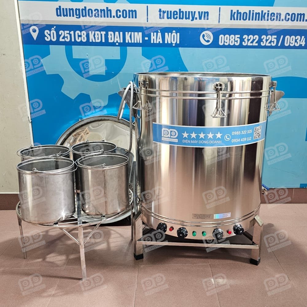 Nồi có 1 vỉ và 1 giá