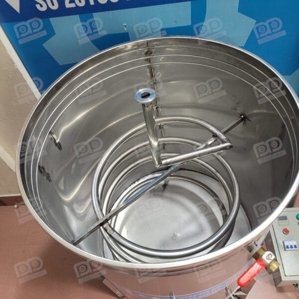 Ruột gà, đòn gánh và nồi nấu bỗng kết nồi bằng khớp nối nhanh
