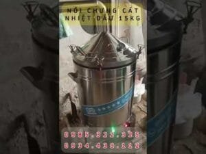 Nồi nấu rượu nhiệt dầu rượu ra thơm phức