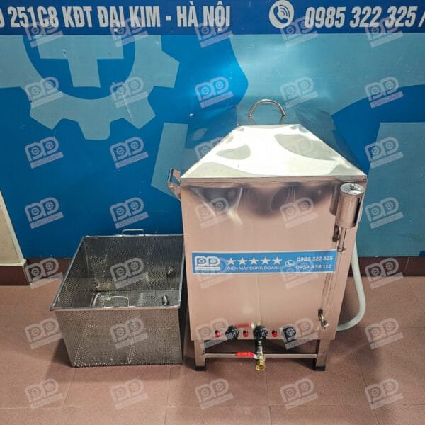 Nồi luộc bánh chưng 150 lít (có giỏ đồ xôi) - Ảnh 5