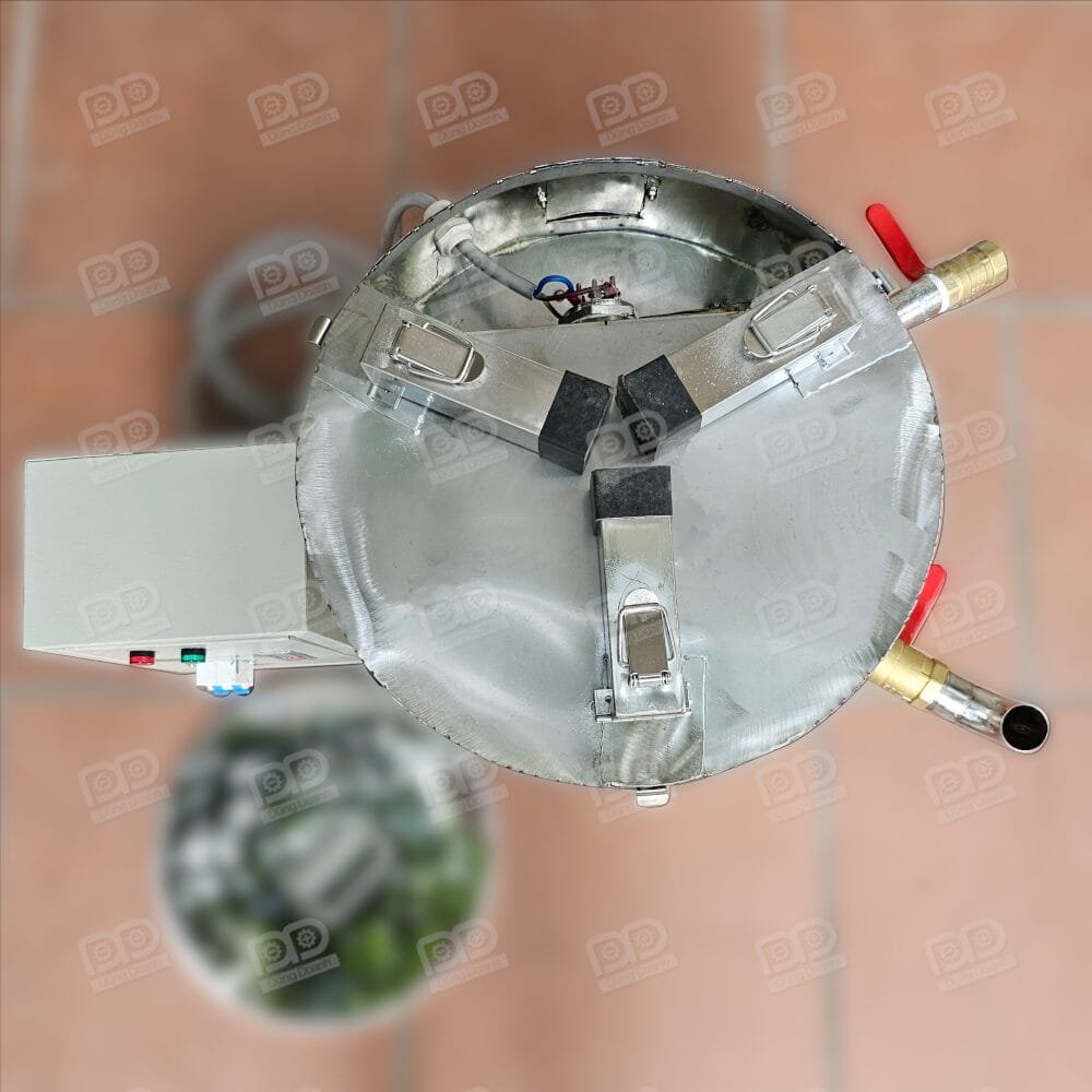 Chân nồi sau khi gấp gọn