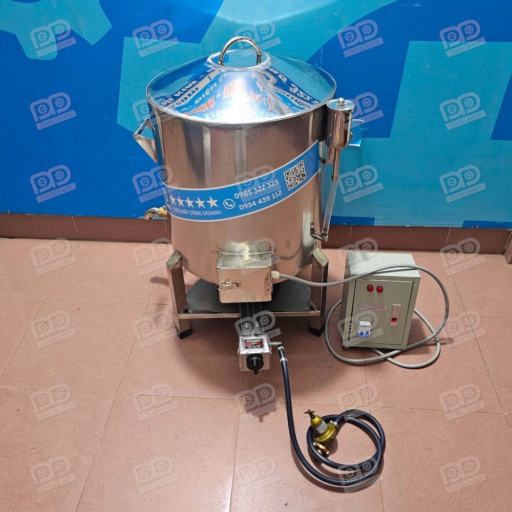 Nồi đồ xôi inox 304 đồ được 15kg sạch sẽ bền đẹp
