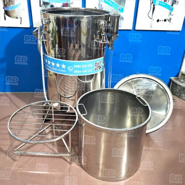 Toàn bộ giỏ, nắp, giá nan của nồi