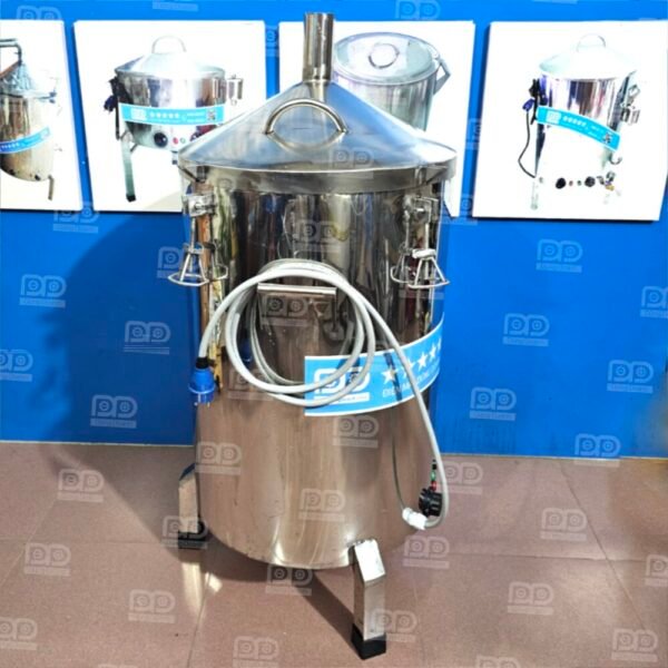 Mặt bên của nồi hấp cơm tấm 15kg