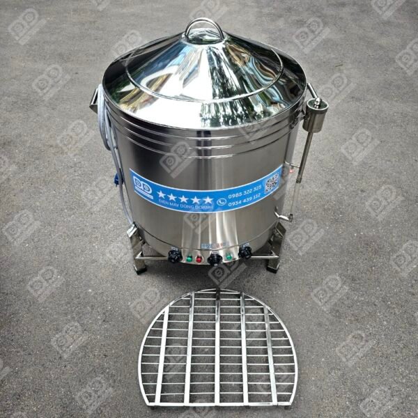 Nồi hấp đa năng có kèm 1 vỉ luộc bánh chưng luộc giò