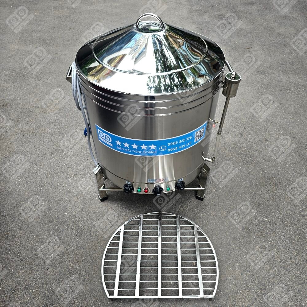 Nồi hấp đa năng có kèm 1 vỉ luộc bánh chưng luộc giò