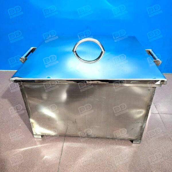 Thùng inox vuông 1 lớp giá rẻ