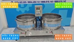 Bộ Nồi Tráng Bánh Đa 80cm Siêu To