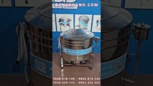 Nồi hấp xôi bánh bèo 60cm 2 khay dùng điện