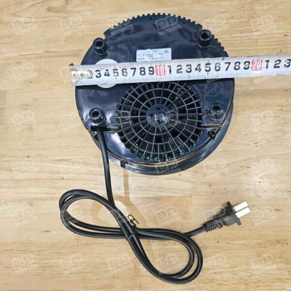 Mặt dưới bếp từ lẩu âm bàn 195mm 800w dùng cho 1 người
