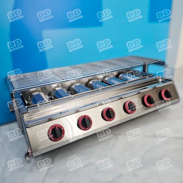 Bếp Nướng BBQ Gas Hồng Ngoại 6 Họng