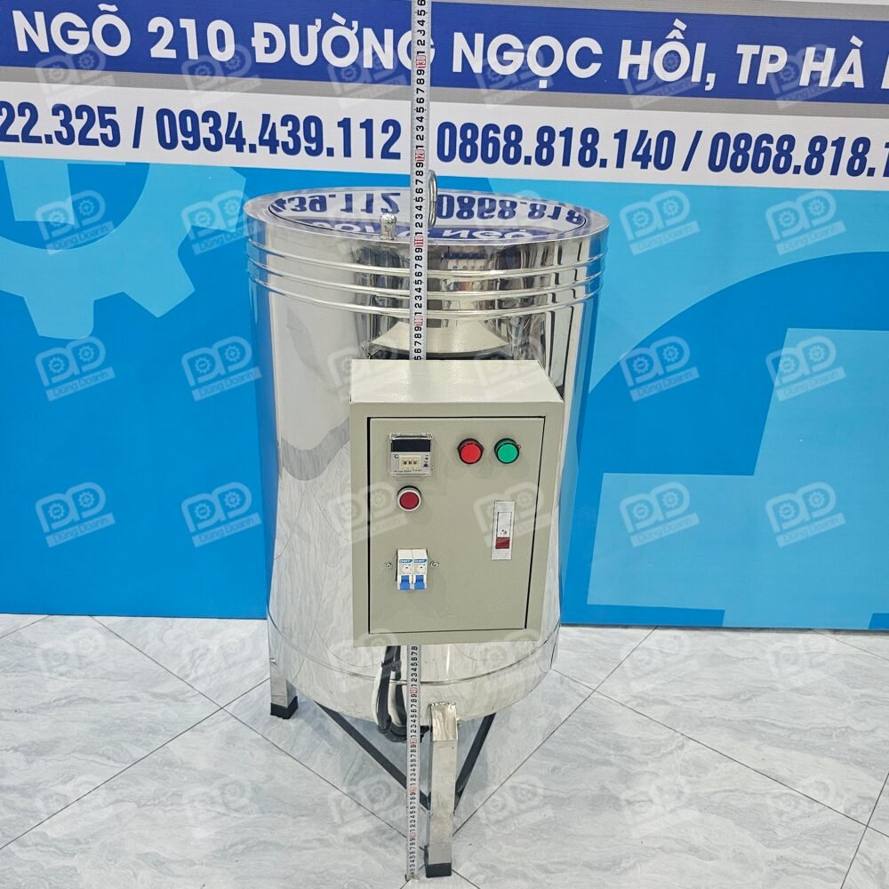 Tủ điều khiển nhiệt gắn trên thân nồi