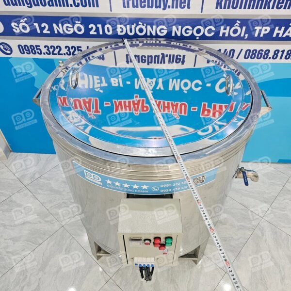 Nồi inox nhiệt dầu cỡ lớn đường kính lên đến hơn 1 mét