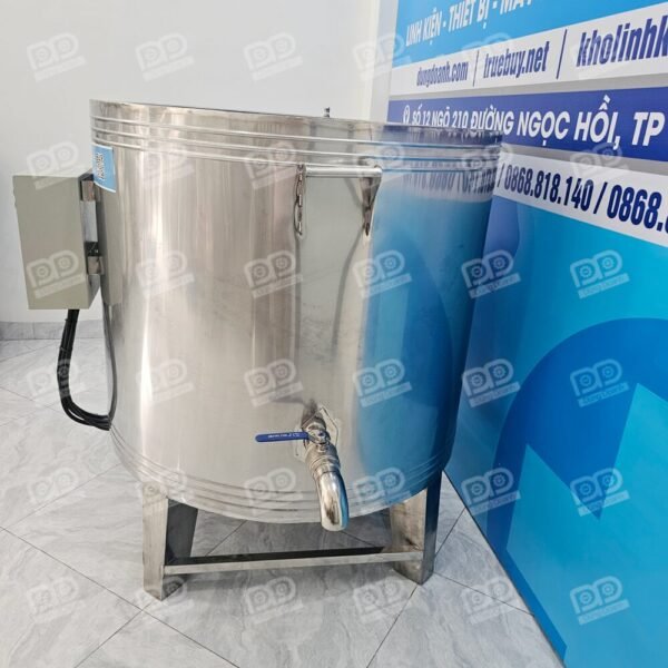 Van xả cỡ lớn dễ dàng xả nguyên liệu