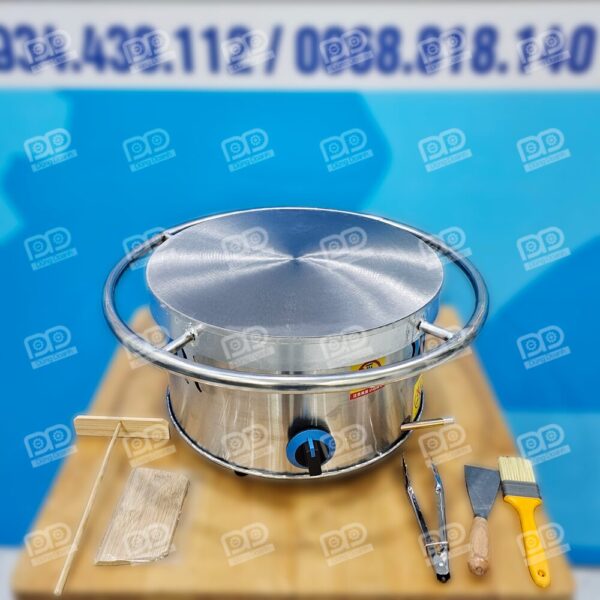 Máy làm bánh Kếp Thái Lan dùng gas 40cm
