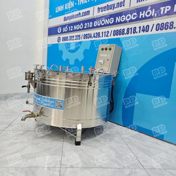 Nồi pate chuyên dụng có ống xem và tiếp nước