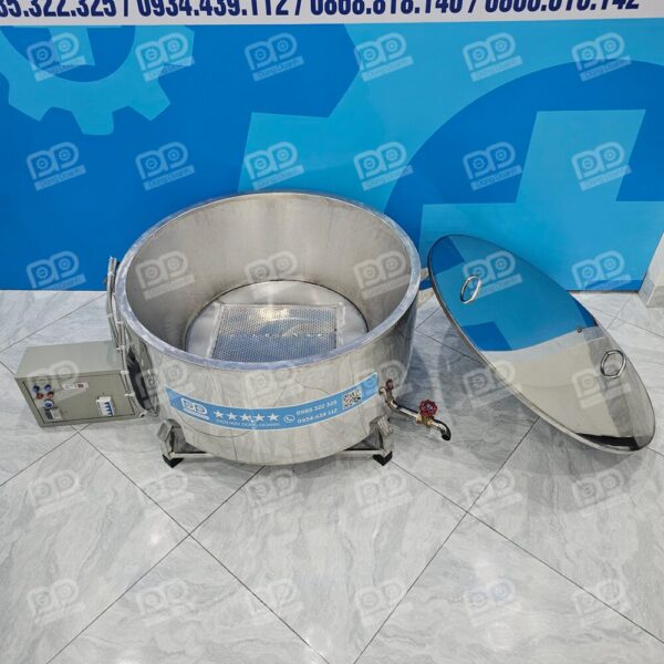 Bếp chiên inox 304 bền đẹp thiết kế theo yêu cầu