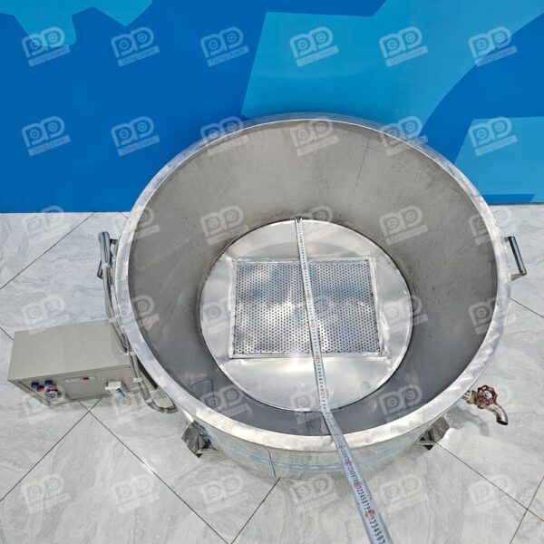 Kích thước đáy và chiều sâu bếp chiên vát