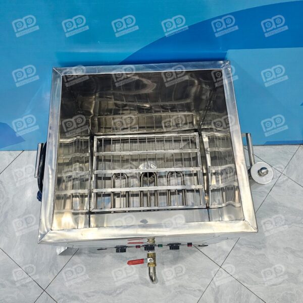 Nồi Luộc 100L Có Vỉ Nan Cứng Và 2 Thanh Gia Nhiệt