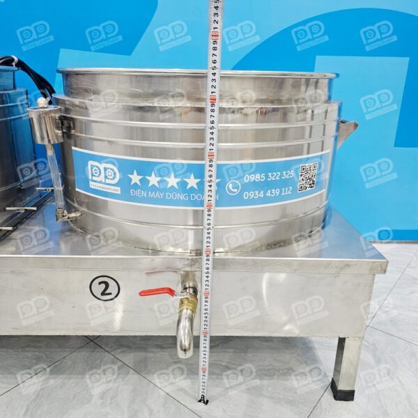 Chiều cao nồi theo yêu cầu của KH