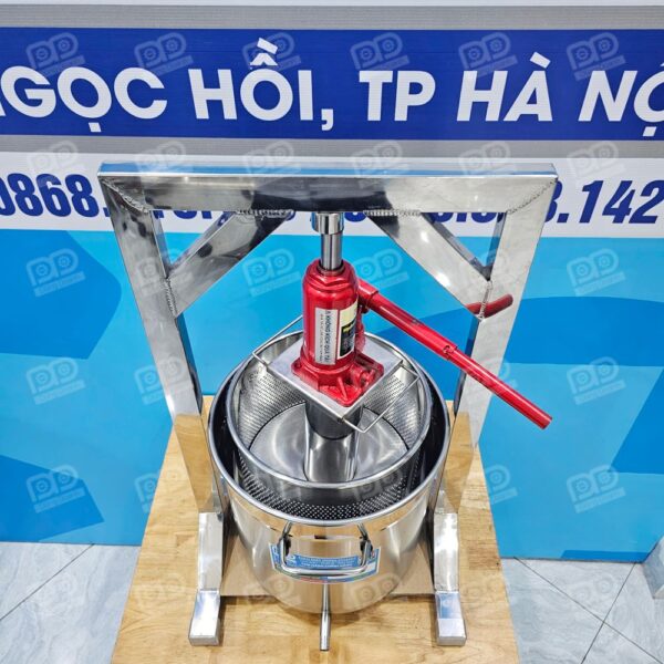 Máy ép inox 22 lít / 36 lít 11 Vận hành đơn giản, không gây tiếng ồn, phù hợp cho hộ gia đình và quán ăn.