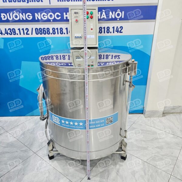 Nồi 320 lít có tủ điện điều khiển hẹn giờ tiện dụng