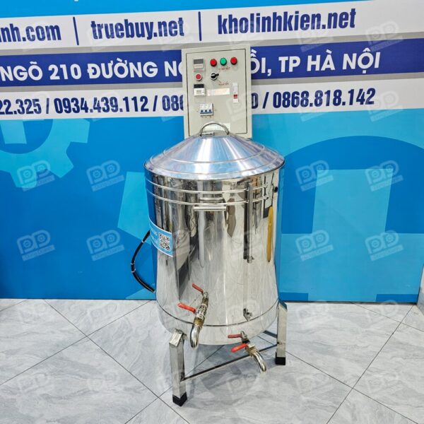 🌡️ Kiểm soát nhiệt độ chính xác đến từng độ C nhờ bộ điều khiển điện tử thông minh tích hợp.