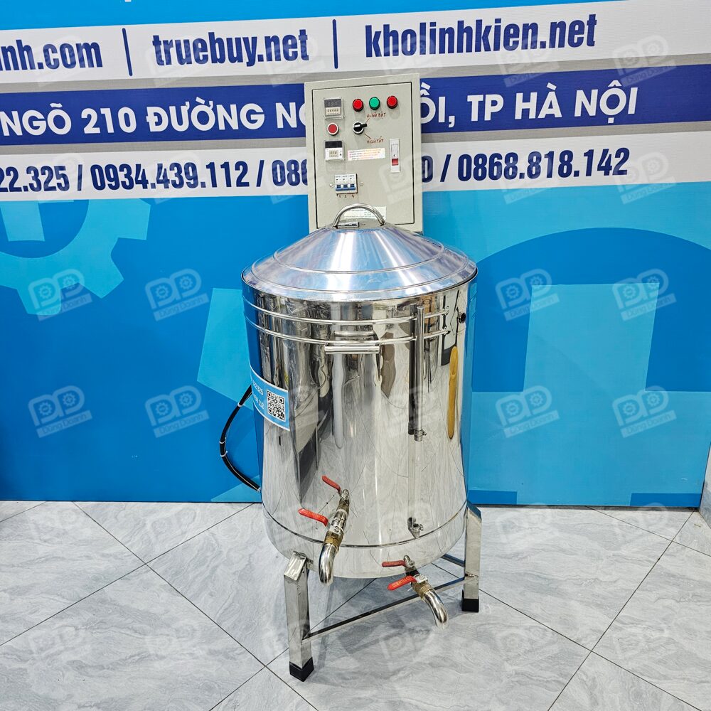 🌡️ Kiểm soát nhiệt độ chính xác đến từng độ C nhờ bộ điều khiển điện tử thông minh tích hợp.