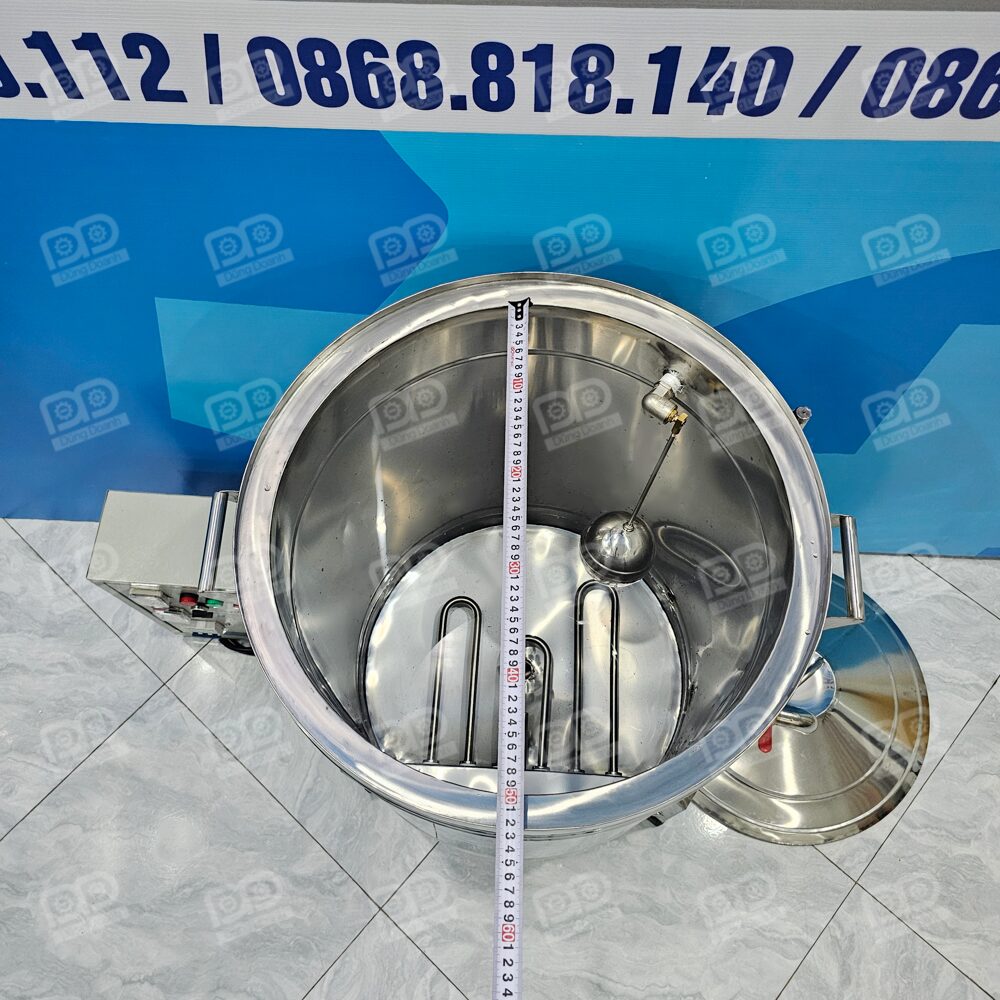 ⚡ Công suất mạnh mẽ 9kW giúp đun sôi 120 lít nước trong thời gian ngắn nhất.